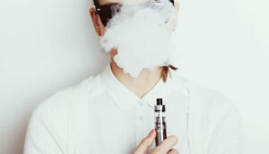 person vaping